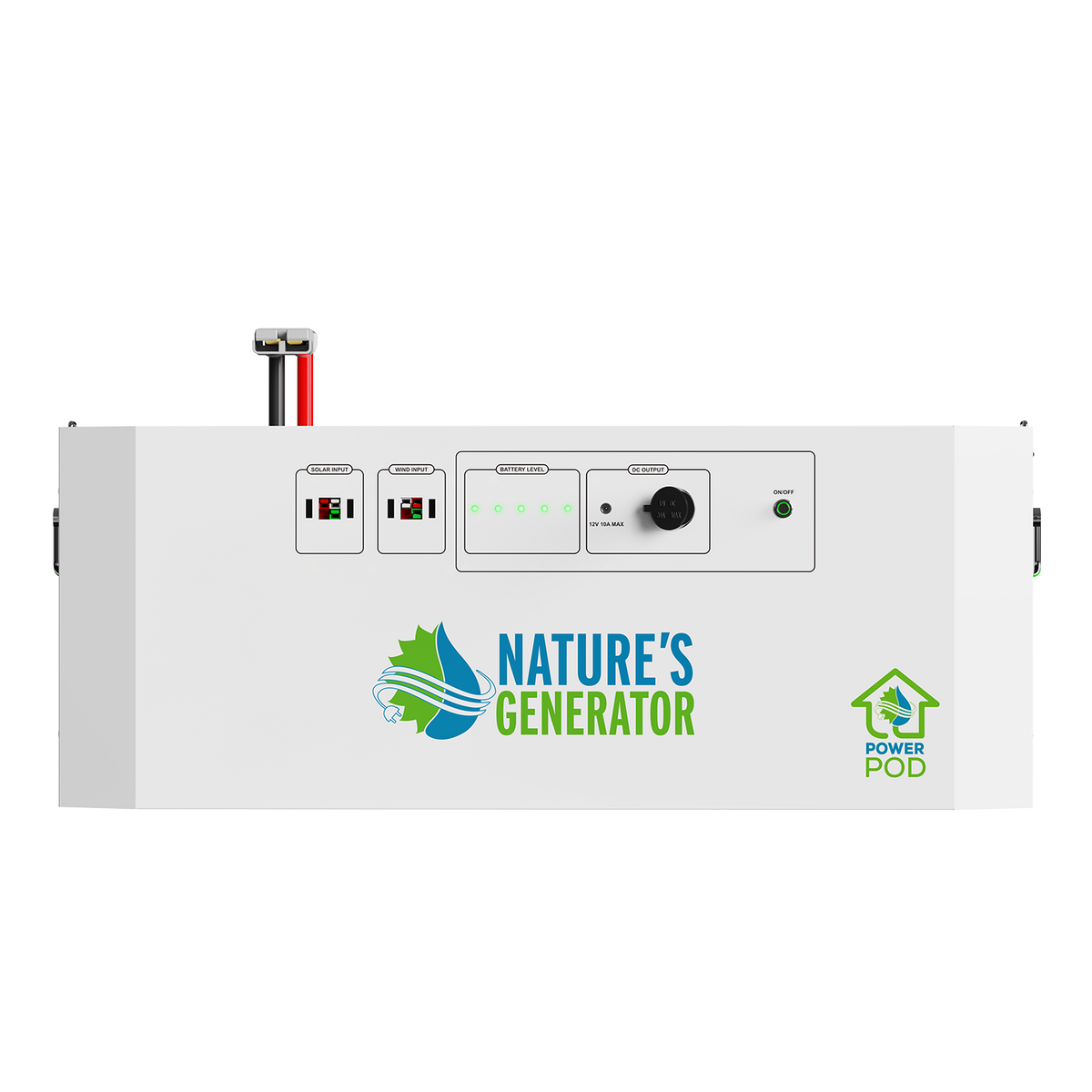 Nature's Generator Powerhouse Gen 2 Solar Generator and Transfer Switch