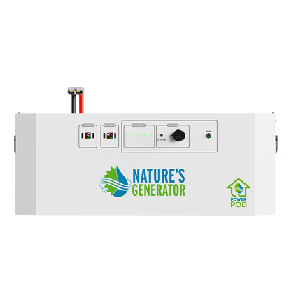 Nature's Generator Powerhouse Gen 2 Solar Generator and Transfer Switch