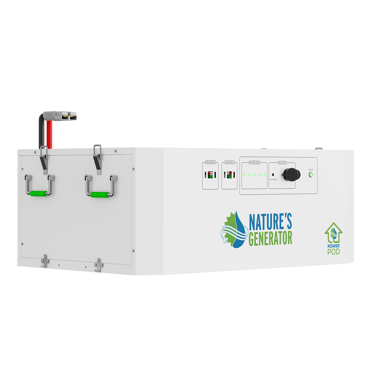 Nature's Generator Powerhouse Gen 2 Solar Generator and Transfer Switch