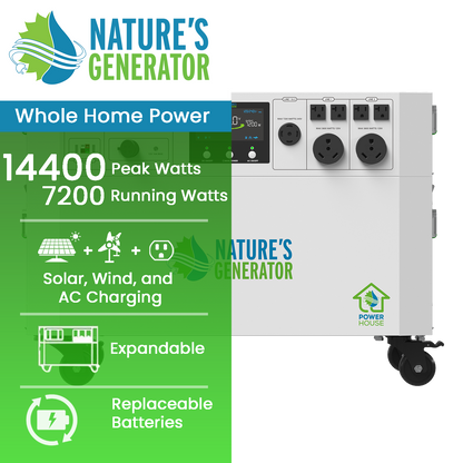 Nature's Generator Powerhouse Gen 2 Whole Home Generator