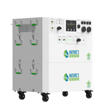 Nature's Generator Powerhouse Gen 2 Solar Generator and Transfer Switch