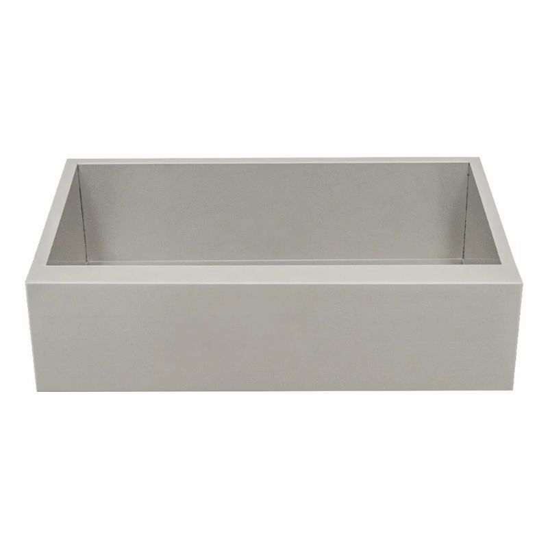 RCS 32-Inch Outdoor Farm House Stainless Steel Sink With Hold and Cold Faucet - RSNK3A