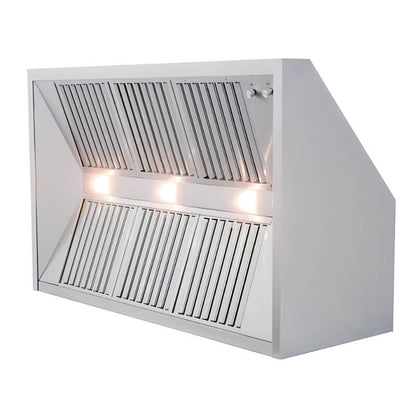 RCS 48 Inch 1200 CFM Stainless Steel Vent Hood - RVH48