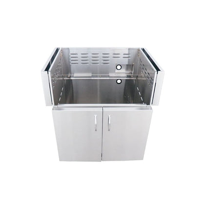 American Renaissance Grills 30 Inch Stainless Steel Grill Cart