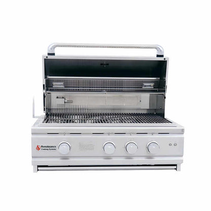 RCS Cutlass Pro 30 Inch 3 Burner Built-In Gas Grill