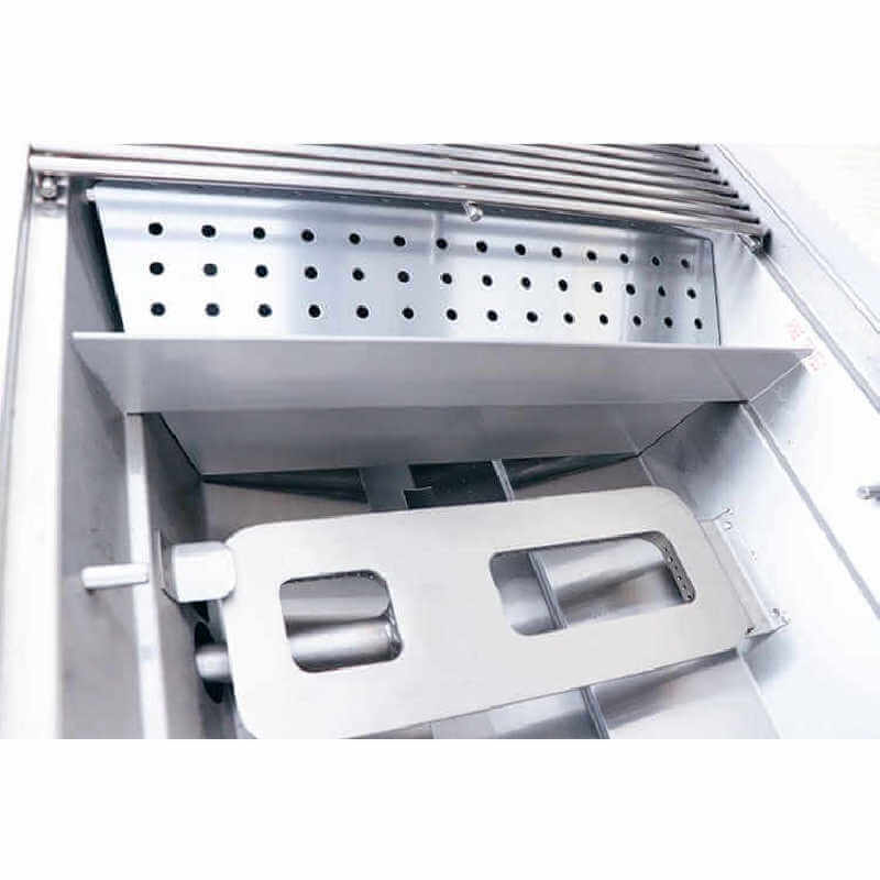 RCS Cutlass Pro 42 Inch 4 Burner Freestanding Gas Grill with Flame Tamers