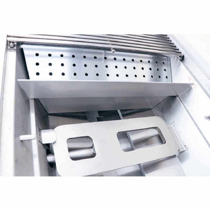 RCS Cutlass Pro 42 Inch 4 Burner Freestanding Gas Grill with Flame Tamers