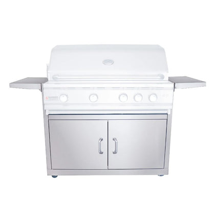 RCS 38 Inch Cutlass Pro Stainless Steel Freestanding Grill Cart