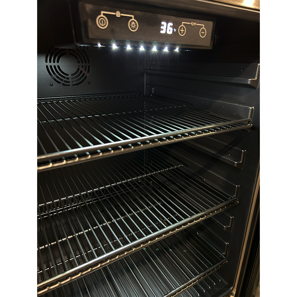 RCS 24 Inch Outdoor Rated Refrigerator with Glass Front- REFR2D