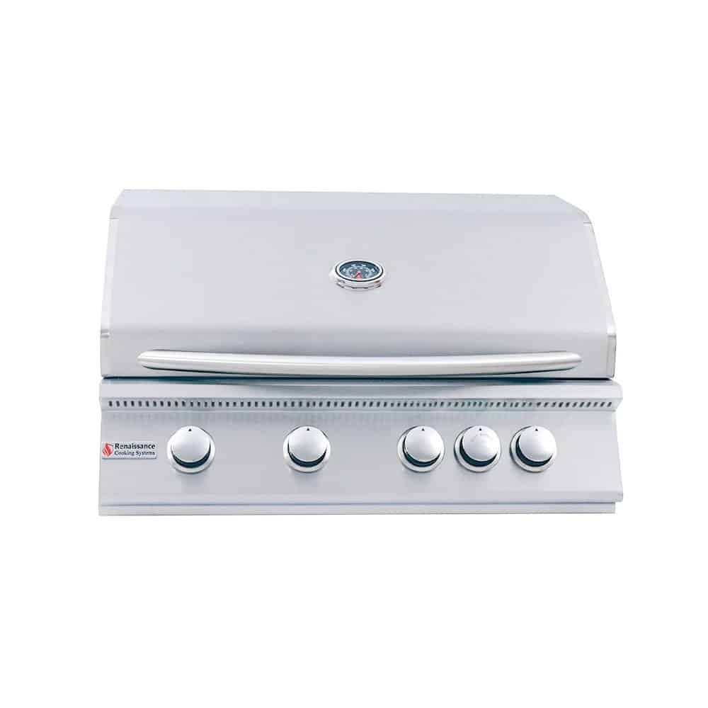 RCS Premier Series 32" 4 Burner Freestanding Gas Grill