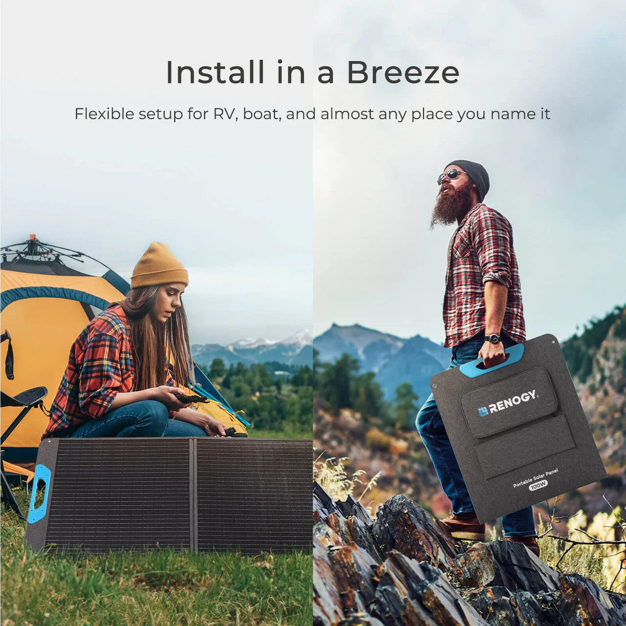 Renogy E.FLEX 100W Portable Solar Panel