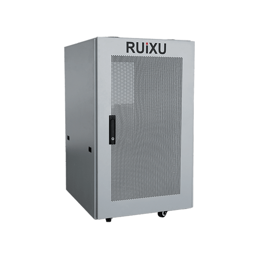 RUIXU 6 Slot Battery Cabinet | Wheels & Busbar Included | Pre-assembled