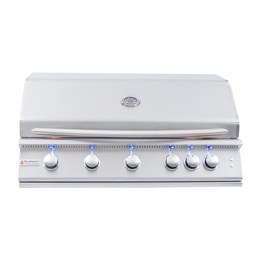 RCS 40-Inch Premier Built-In Grill w/ LED Lights - RJC40AL