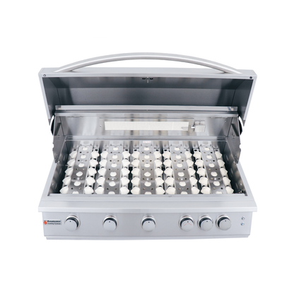 RCS 40-Inch Premier Built-In Grill w/ LED Lights - RJC40AL