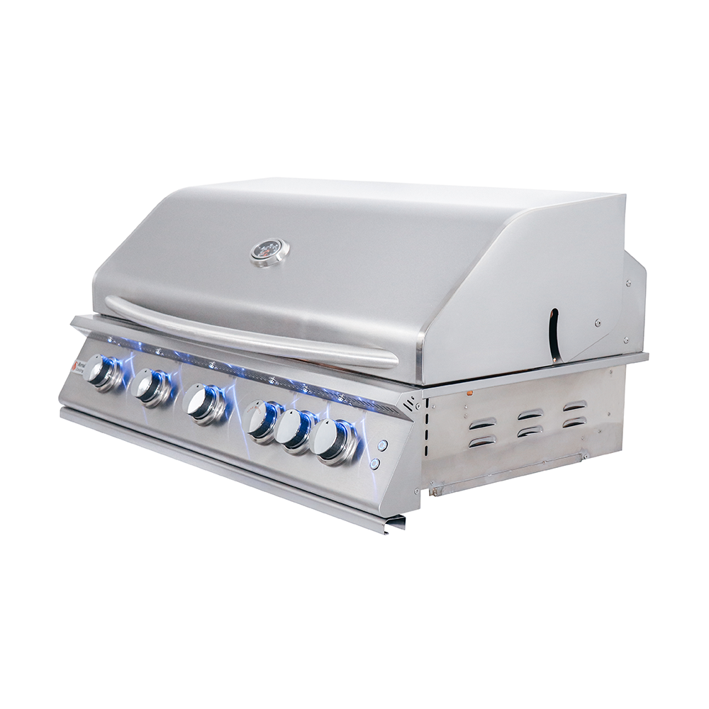 RCS 40-Inch Premier Built-In Grill w/ LED Lights - RJC40AL