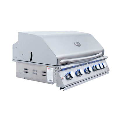 RCS 40-Inch Premier Built-In Grill w/ LED Lights - RJC40AL