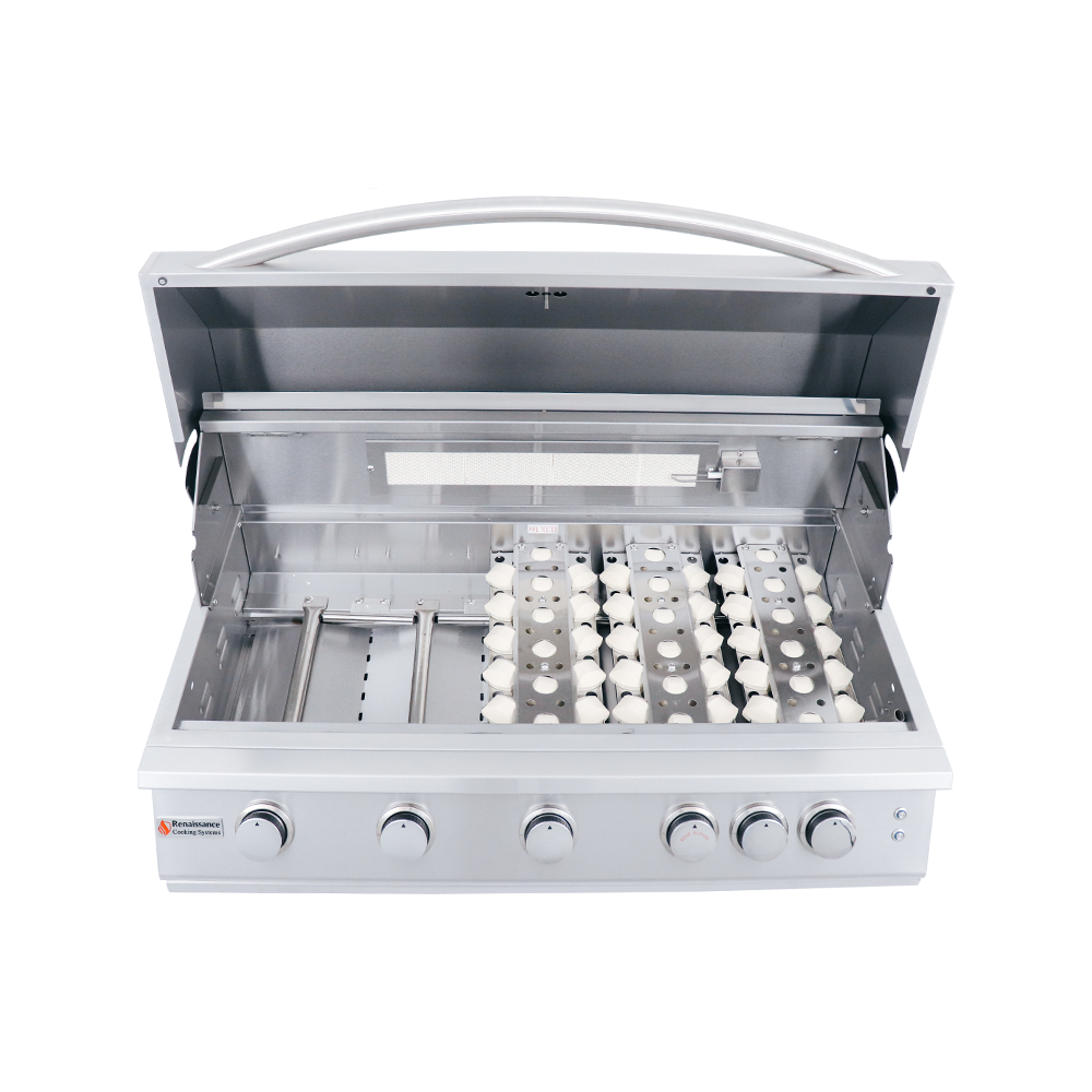 RCS 40-Inch Premier Built-In Grill w/ LED Lights - RJC40AL