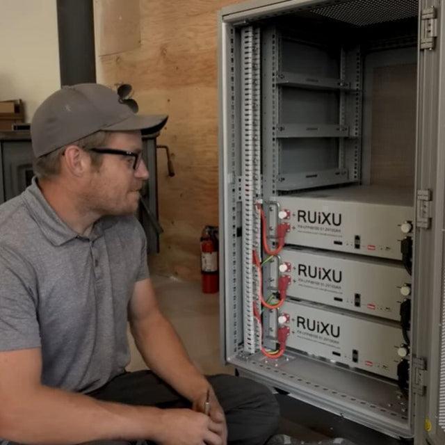 RUIXU RX-LFP48100 | 19" Rack Mounted 3U Module | UL1973 | UL9540A | CEC | SGIP