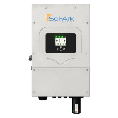 Sol-Ark 8K 120/240/208V 48V [All-In-One] Hybrid Solar Inverter | 10 Year Warranty