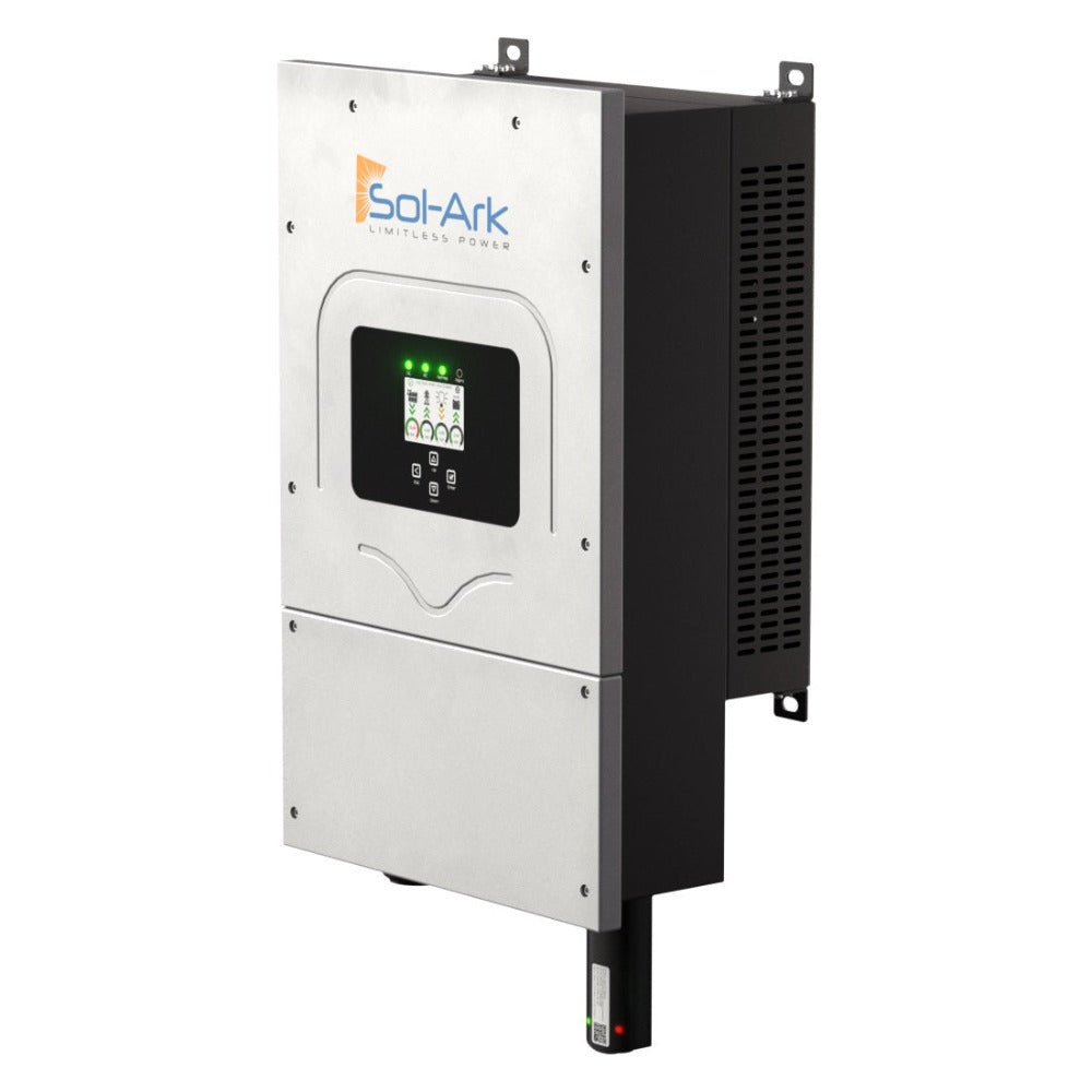 Sol-Ark 8K (EMP Hardened) 120/240/208V 48V [All-In-One] Hybrid Solar Inverter  | 10 Year Warranty