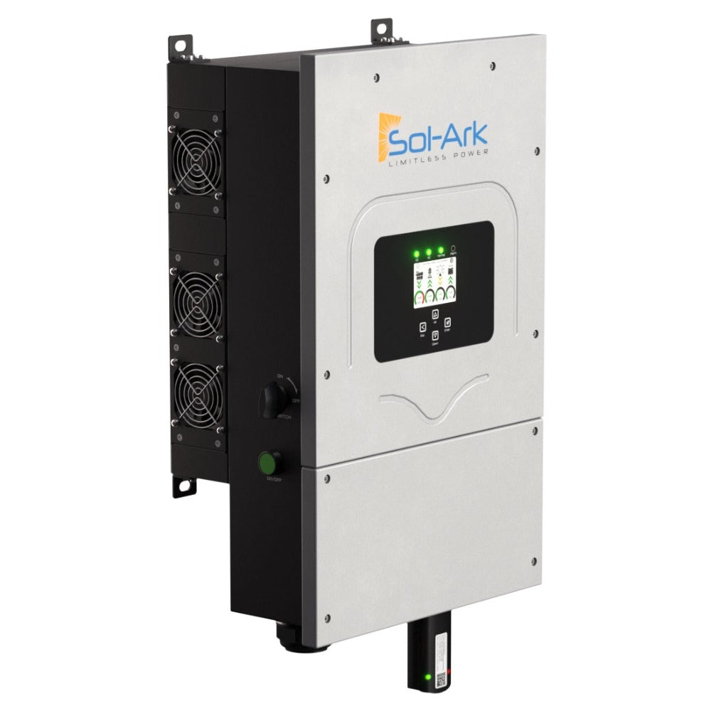 Sol-Ark 8K 120/240/208V 48V [All-In-One] Hybrid Solar Inverter | 10 Year Warranty
