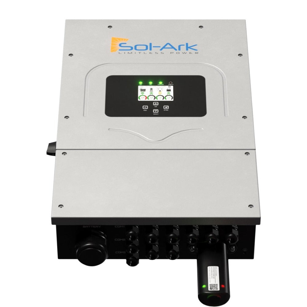 Sol-Ark 8K 120/240/208V 48V [All-In-One] Hybrid Solar Inverter | 10 Year Warranty
