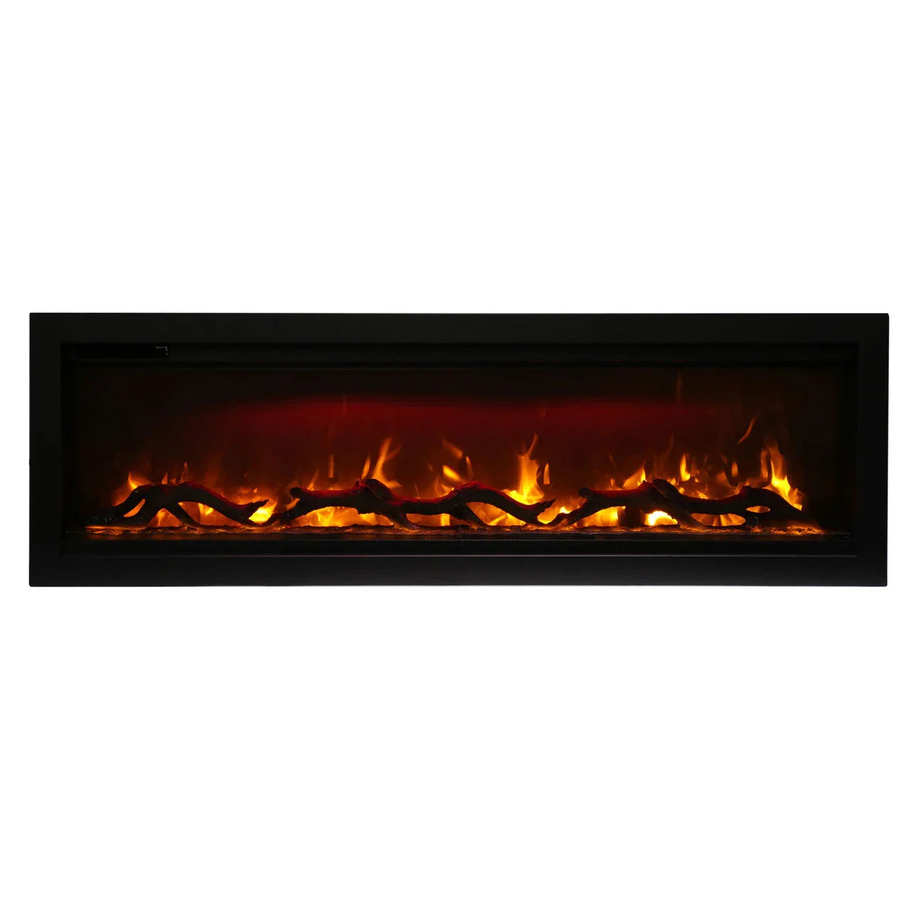 Amantii 88 Inch Symmetry 3.0 Built-in Modern Linear Outdoor Electric Fireplace