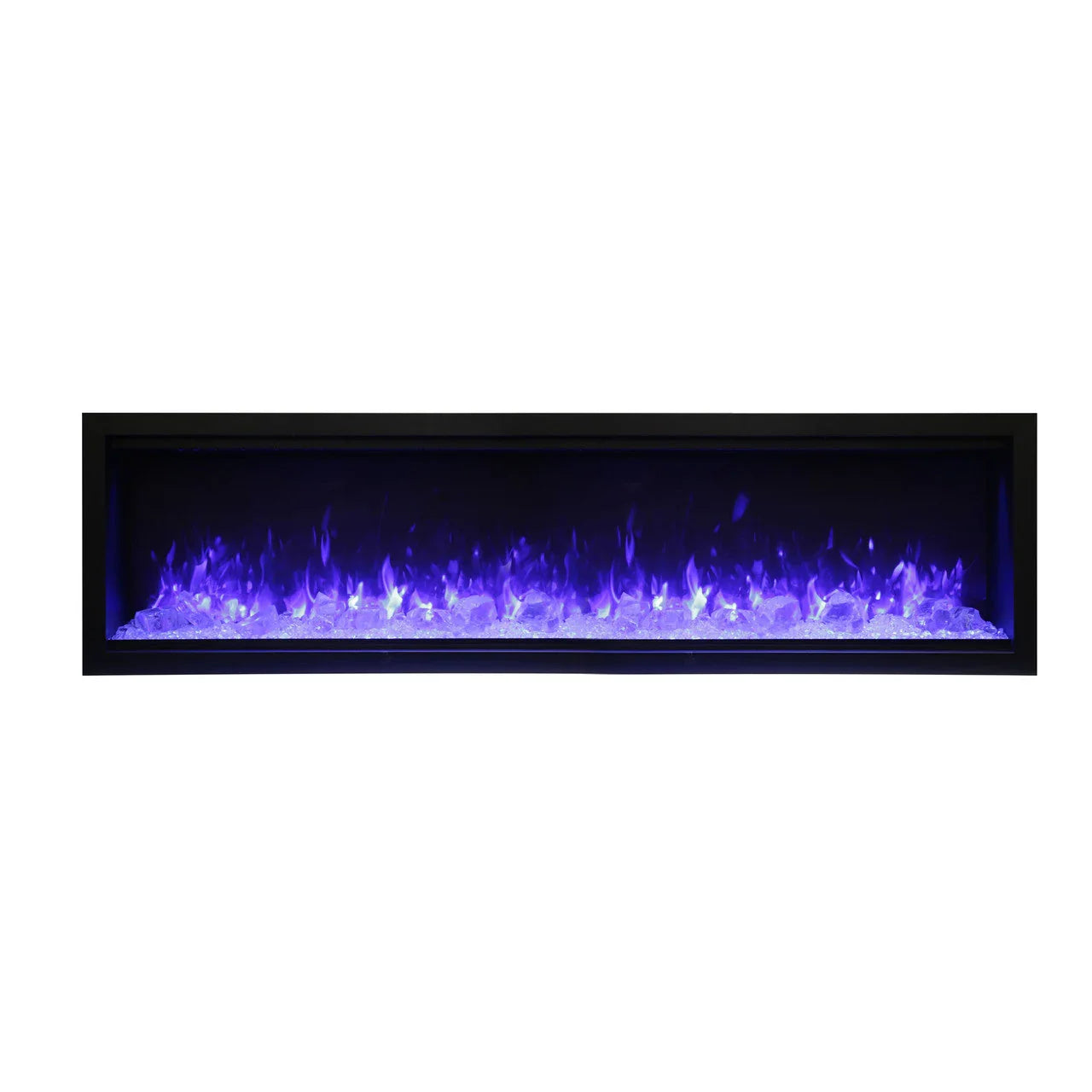 Amantii Symmetry SYM-88-XT Built in Smart Extra Tall Outdoor Electric Fireplace