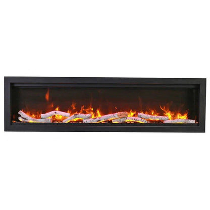 Amantii Symmetry Bespoke 60 Inch  Indoor or Outdoor Built-In Electric Fireplace