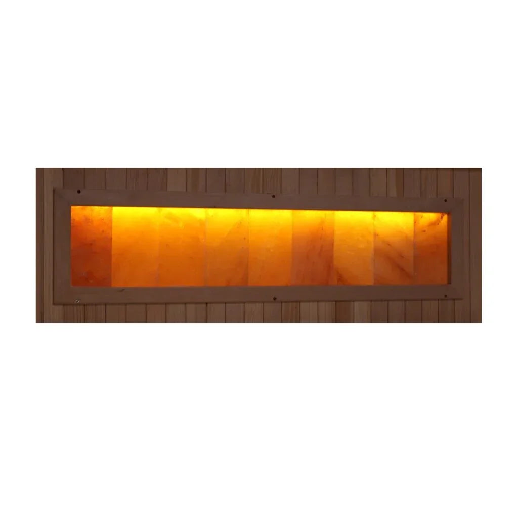 Golden Designs Full Spectrum Infrared Sauna with Himalayan Salt Bar | GDI-8260-01 | 6 Persons