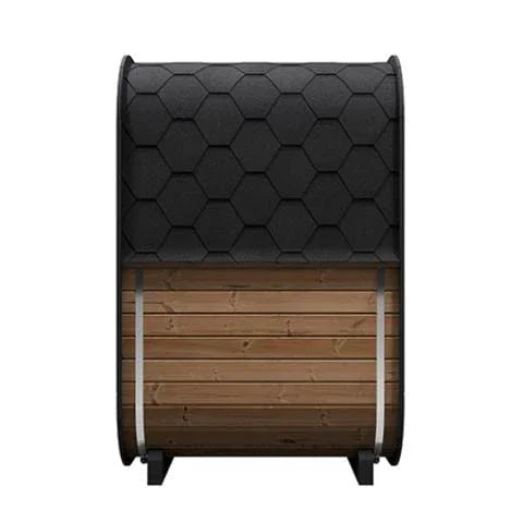 SaunaLife Model CL3G Cube-Series Outdoor Home Sauna Kit | 2 Persons