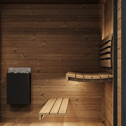 SaunaLife Model GL6 Outdoor Sauna Kit | 6 Persons