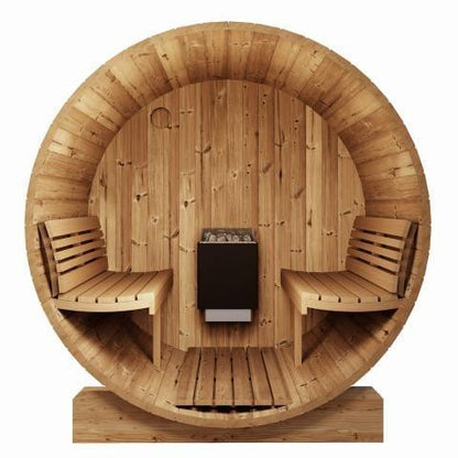 SaunaLife Model E6 Barrel Sauna | 3 Persons