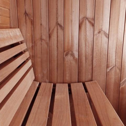SaunaLife Model E7 Barrel Sauna | 4 Persons