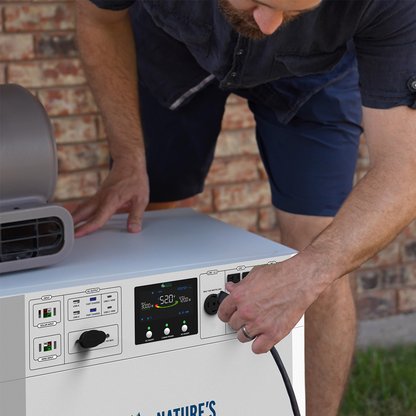Nature's Generator Powerhouse Gen 2 Solar Generator and Transfer Switch