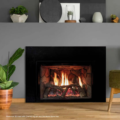 American Hearth Empire 30" Rushmore Direct Vent Gas Insert - Medium
