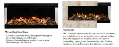 Amantii LumaForest Electric Fireplace (TRU VIEW Series)