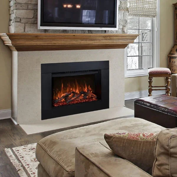Sierra Flame 34 Inch Flush Mount Electric Fireplace Insert