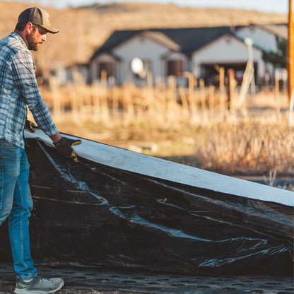 Bootstrap Farmer Silage Tarp - 6 mil Reversible Black & White