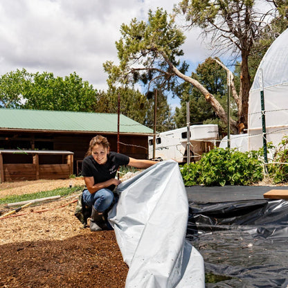Bootstrap Farmer Silage Tarp - 6 mil Reversible Black & White