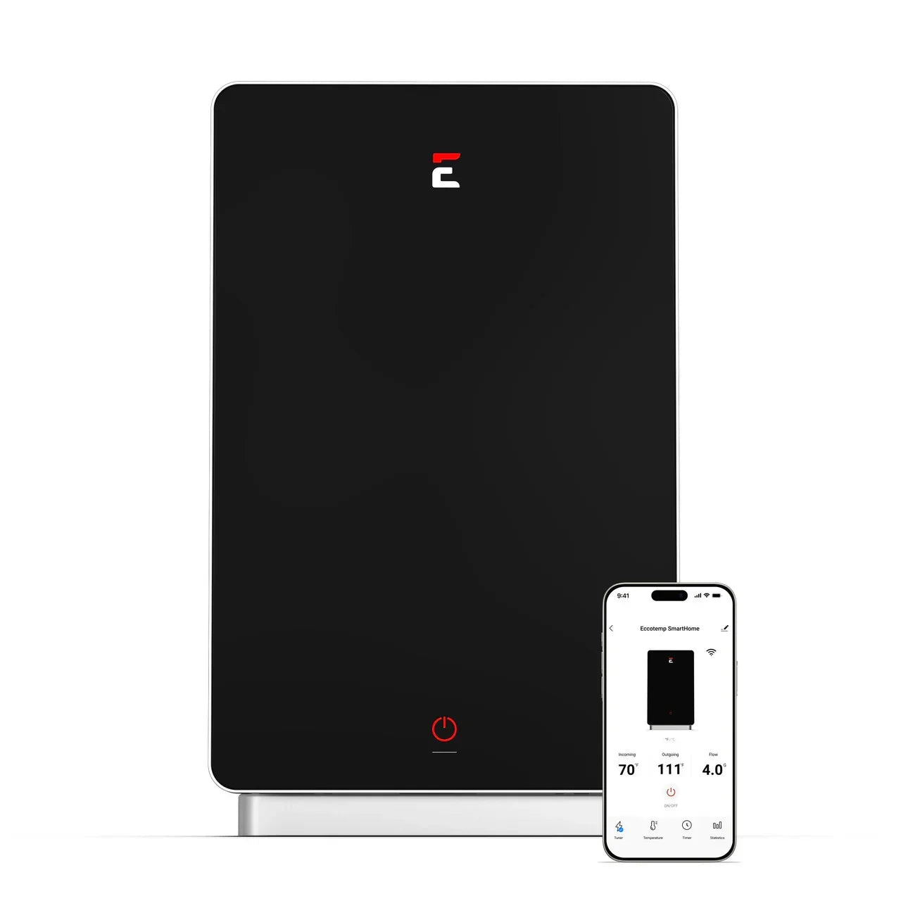 Eccotemp SHiE-27kW SmartHome Adjustable 11-27kW Electric Tankless Water Heater