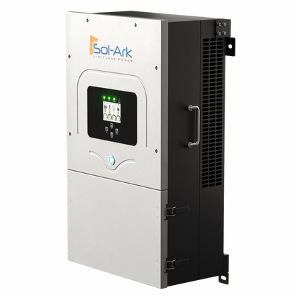 Sol-Ark 12K-2P (120/240/208V) 48V [All-In-One] Pre-Wired Hybrid Solar Inverter | 10-Year Warranty