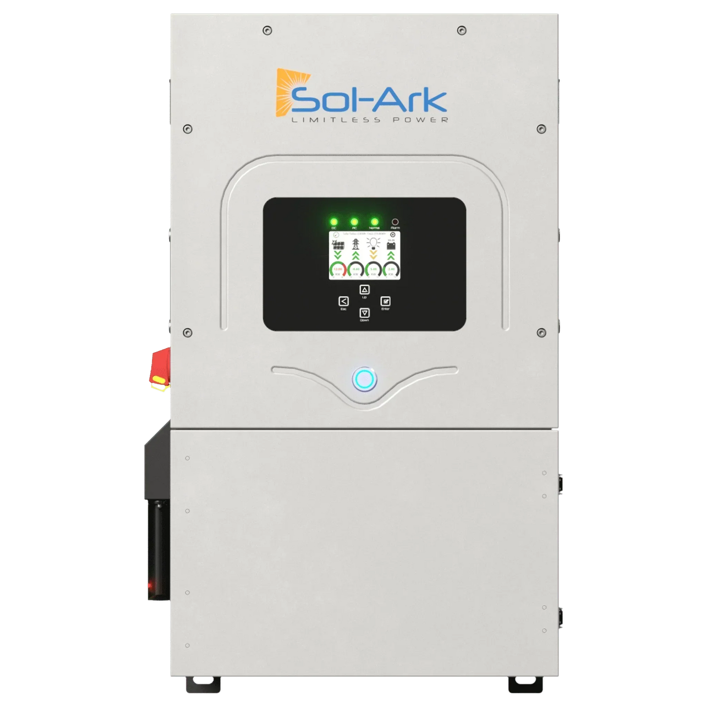 Sol-Ark 12K EMP Hardened | All-In-One Pre-Wired Hybrid Solar Inverter | 120/240/208V 48V  | 10-Year Warranty