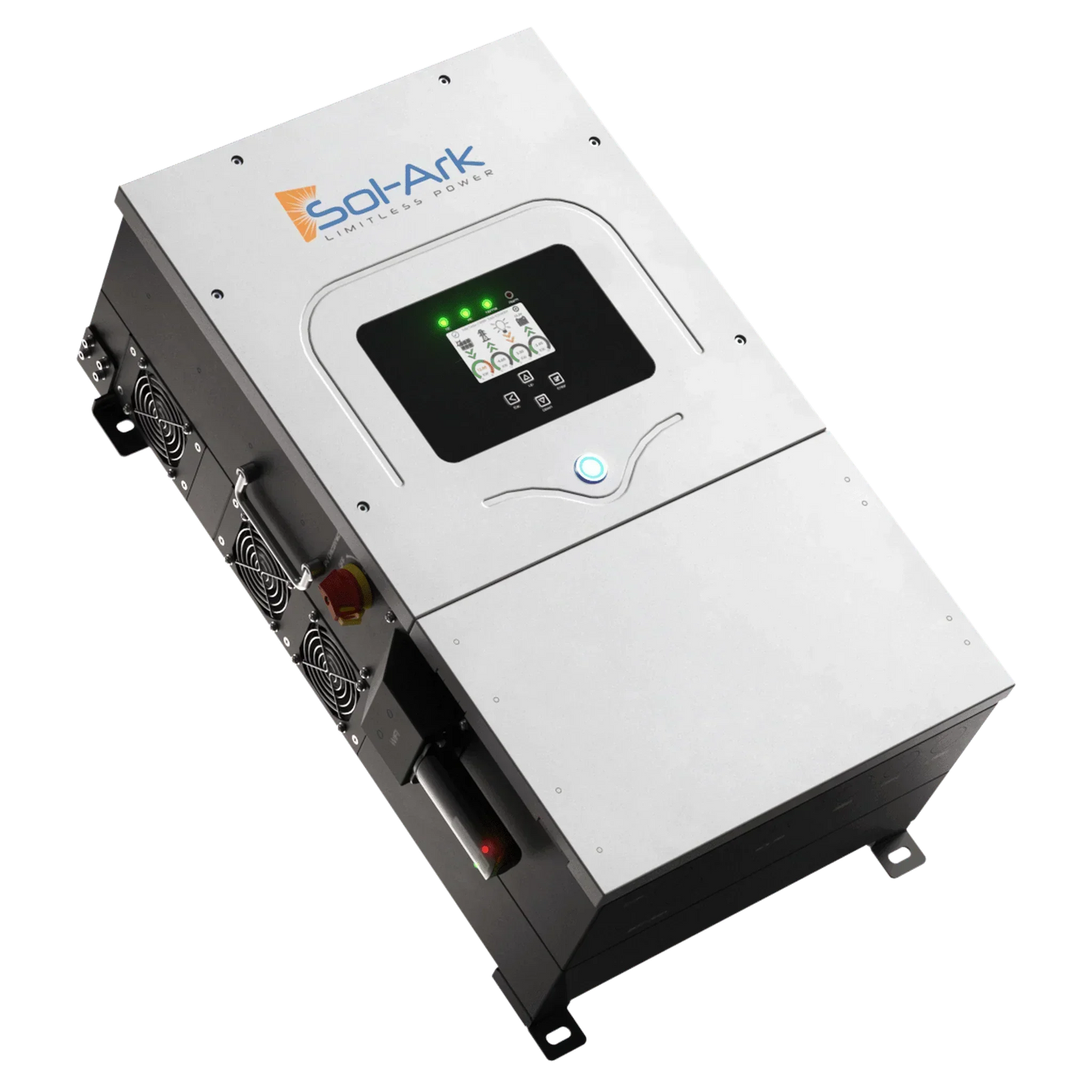Sol-Ark 12K EMP Hardened | All-In-One Pre-Wired Hybrid Solar Inverter | 120/240/208V 48V  | 10-Year Warranty