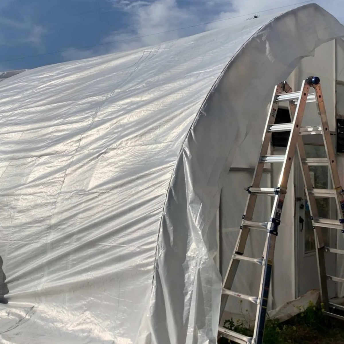 Bootstrap Farmer Greenhouse Woven Plastic 11 mil- Solarig 182