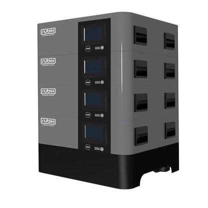 Rubix 5.12kWh Battery 48 Volt | 100Ah Stack Series Lithium LifePO4 Battery RS-51100