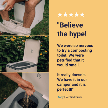 Trelino Evo L Composting & Camping Toilet