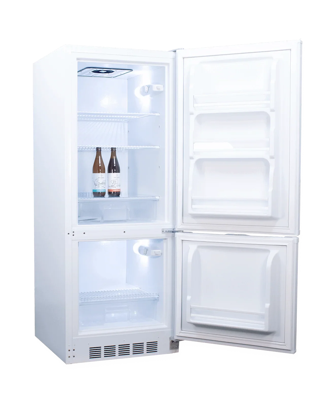 SunStar 10CU Solar DC/AC Refrigerator - White ST-10RF-W