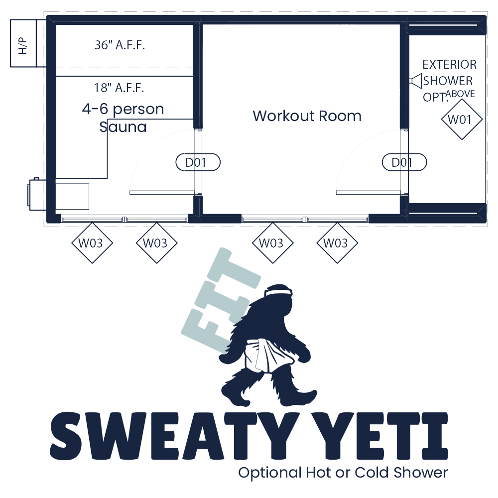 Sweaty Yeti Sauna Fit