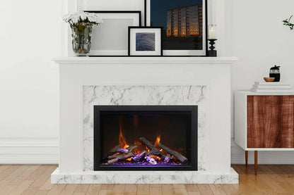 Amantii Traditional Lumina 26-Inch Built-In Indoor/Outdoor Smart Electric Firebox Insert